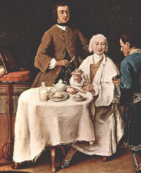 Pietro Longhi Besuch bei einem Lord Germany oil painting art
